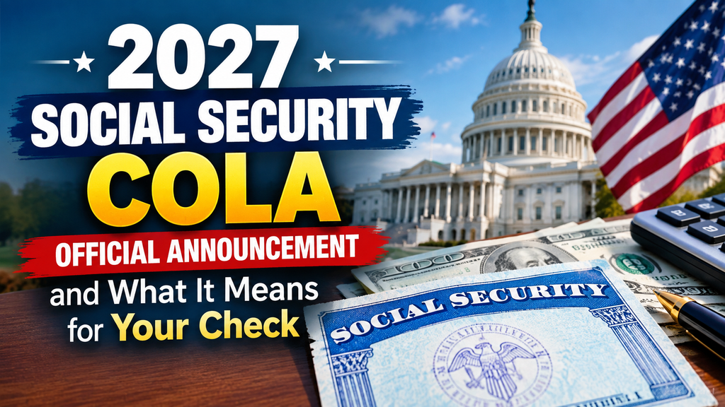2027 Social Security COLA: Official Announcement and What It Means for Your Check 1 2027 Social Security COLA