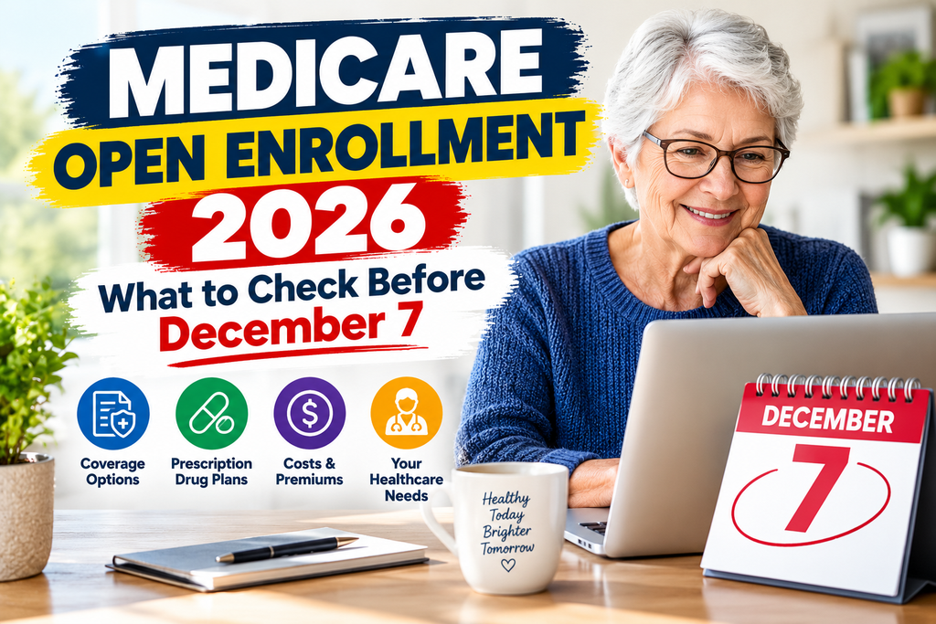 Medicare Open Enrollment 2026: What to Check Before December 7 4 Medicare Open Enrollment 2026